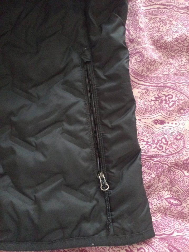 Kadın Siyah Fermuarlı Rahat Mont - Görsel 4