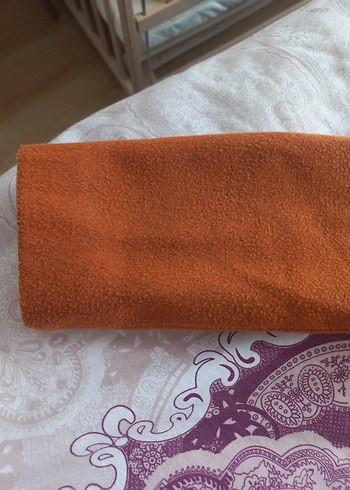 Tarcın rengi Kadın Uzun Kemerli Kaban - Görsel 4