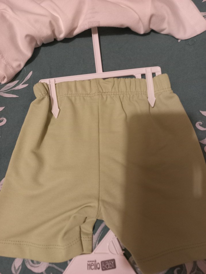 Bebek Kısa Kollu Pamuklu Takım - Görsel 2