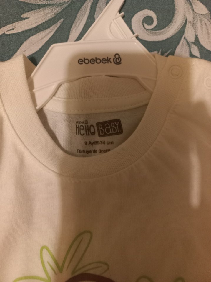 Bebek Kısa Kollu Pamuklu Takım - Görsel 3