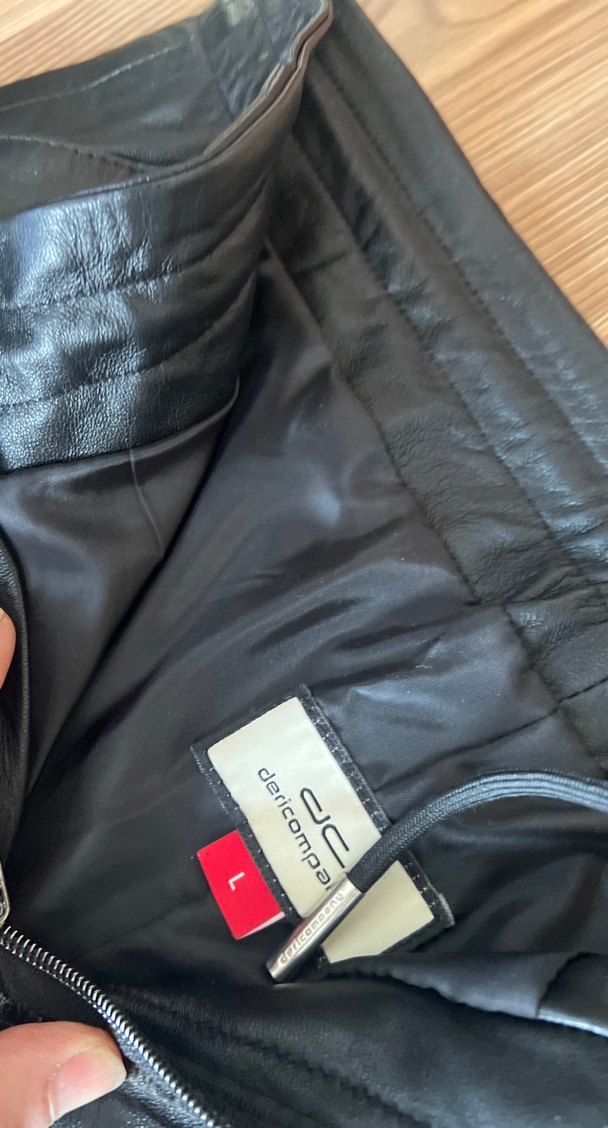 Kadın Siyah Deri Kemerli Pantolon - Görsel 2