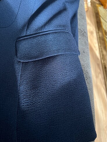 Lacivert blazer ceket - Görsel 5