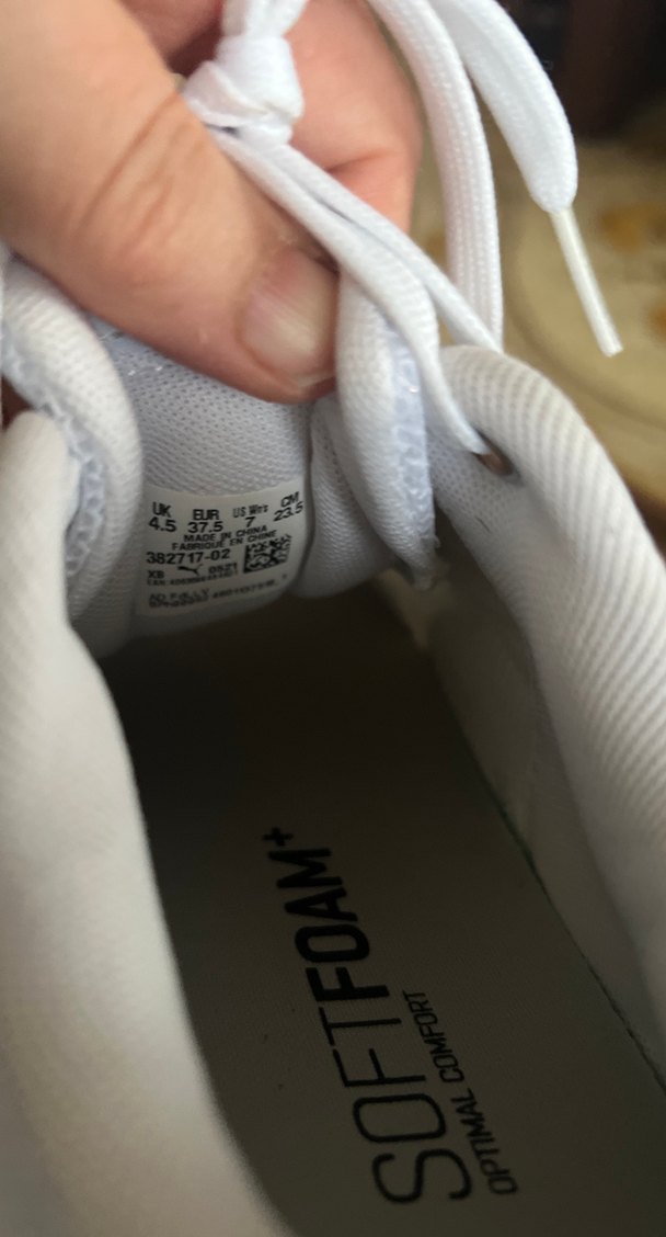 Nike sifir urun .Kadın Beyaz Bağcıklı Spor Ayakkabı - Görsel 3