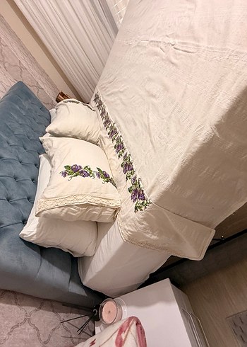 Yatak odası takımı, Yatak, Başlık, Baza - Görsel 4