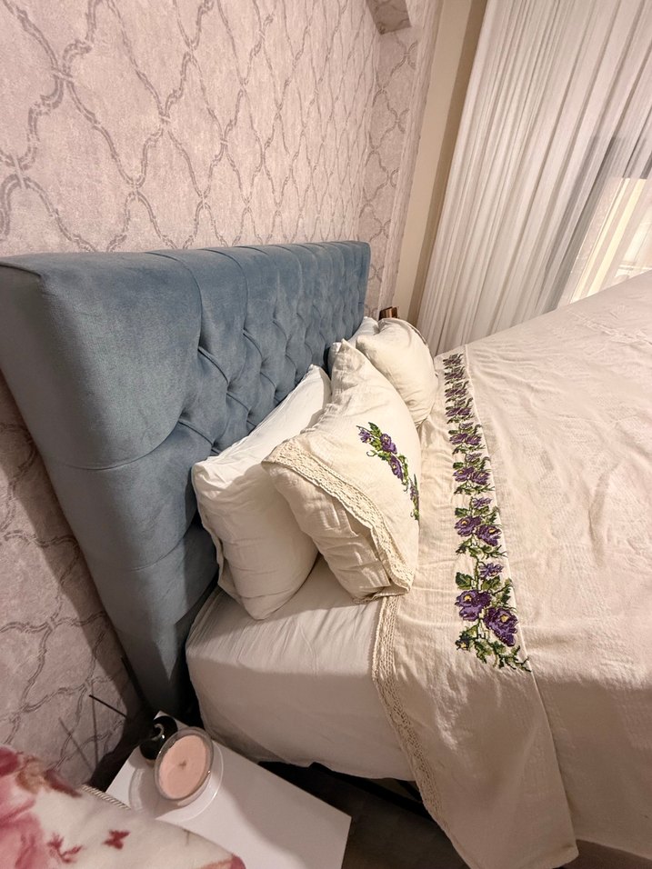 Yatak odası takımı, Yatak, Başlık, Baza - Görsel 3