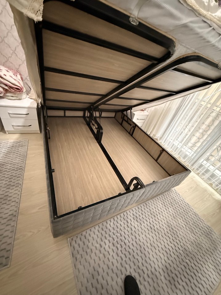 Yatak odası takımı, Yatak, Başlık, Baza - Görsel 5