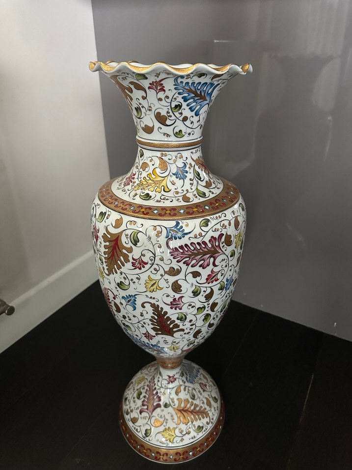 Özel el yapımı büyük boy Seramik Vazo - Görsel 4