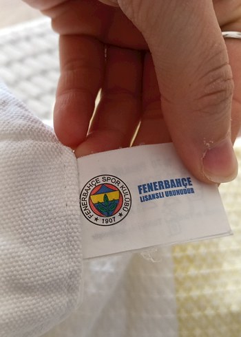 Sarı Renkli Fenerbahçe pike lisanlı ürün - Görsel 3