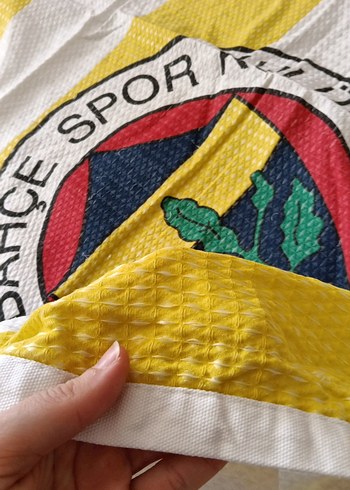 Sarı Renkli Fenerbahçe pike lisanlı ürün - Görsel 2