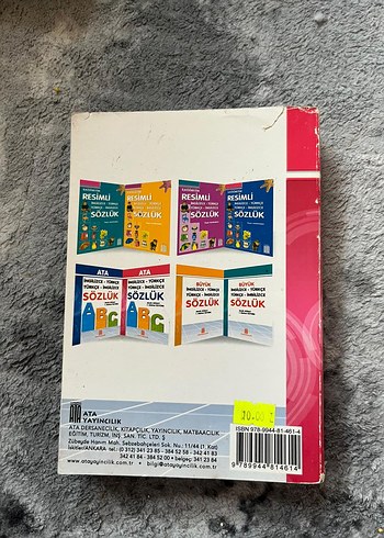 İngilizce-Türkçe Türkçe-İngilizce Sözlük - Görsel 2