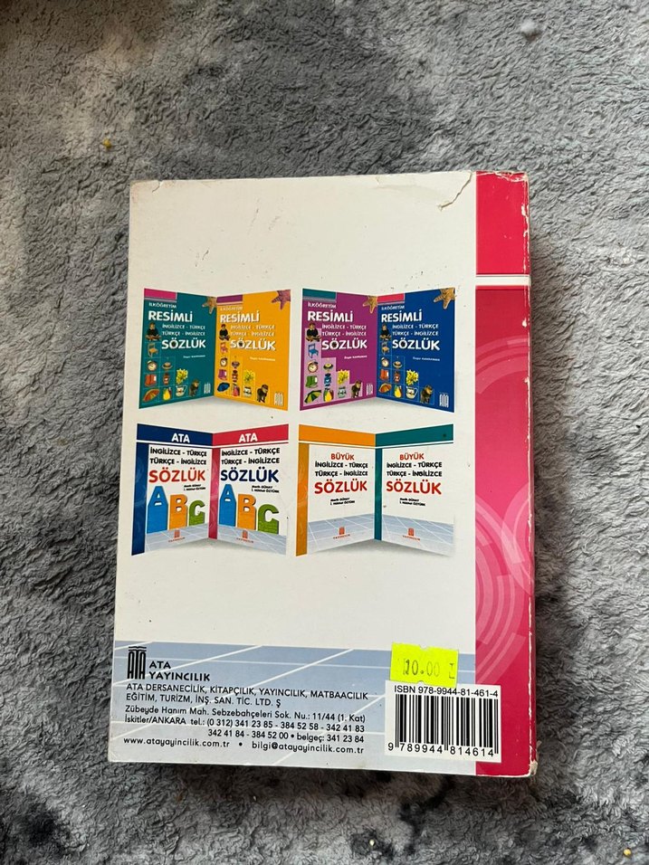 İngilizce-Türkçe Türkçe-İngilizce Sözlük - Görsel 2