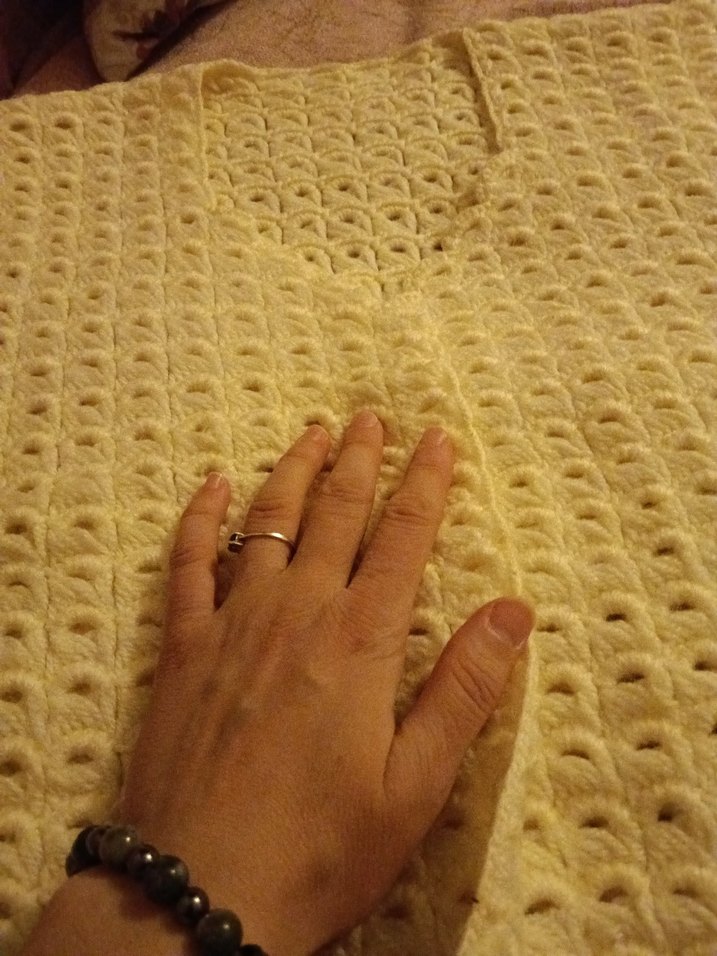 Bej Örgü Kadın Kolsuz Yelek - Görsel 5