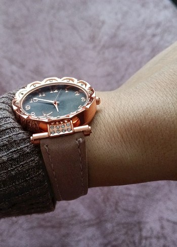 Kahverengi Tokalı Kadın Bohem Saat - Görsel 2