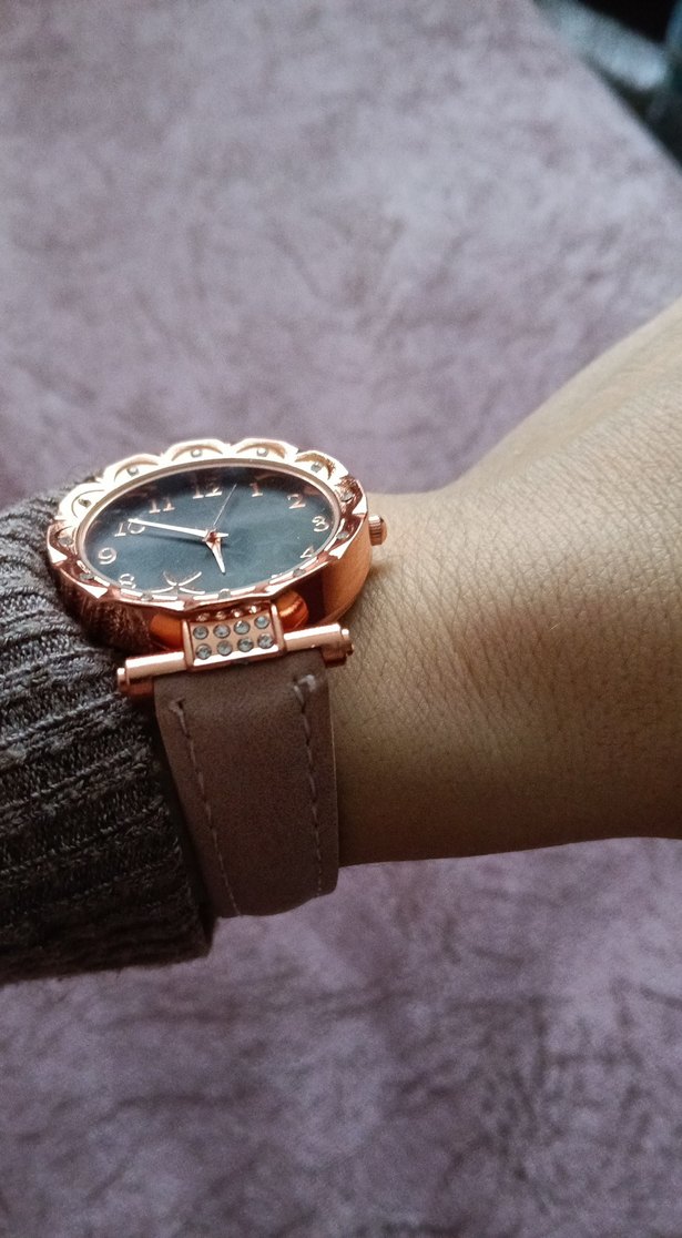 Kahverengi Tokalı Kadın Bohem Saat - Görsel 2