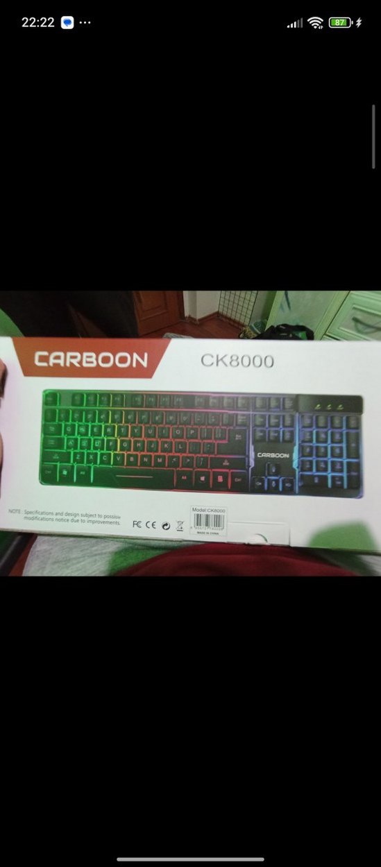 Renkli RGB Işıklı Multimedya Klavye - Görsel 4