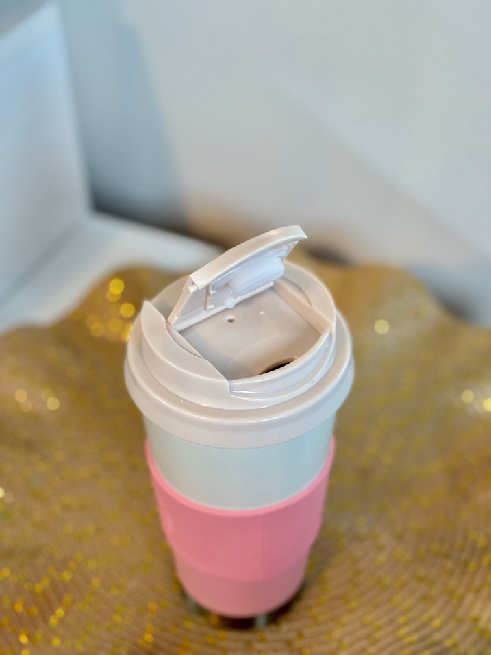 Starbucks Pembe Seyahat Kupası - Görsel 2