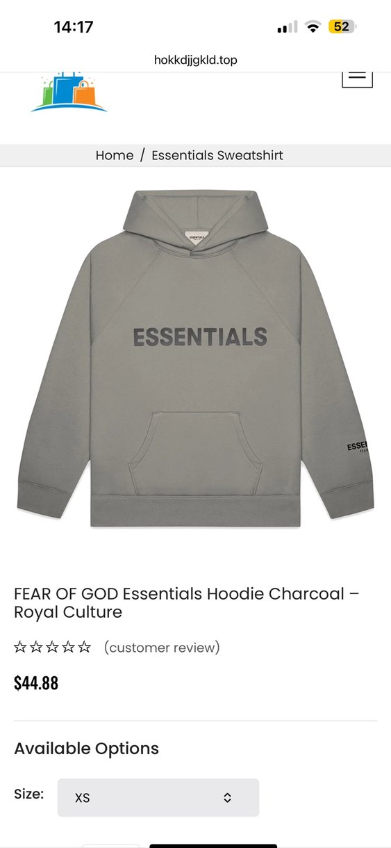 Bej Kapüşonlu Kadın Sweatshirt ESSENTIALS - Görsel 3