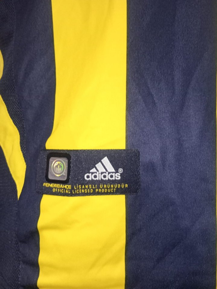 Sarı Lacivert Fenerbahçe Erkek Forma - Görsel 3