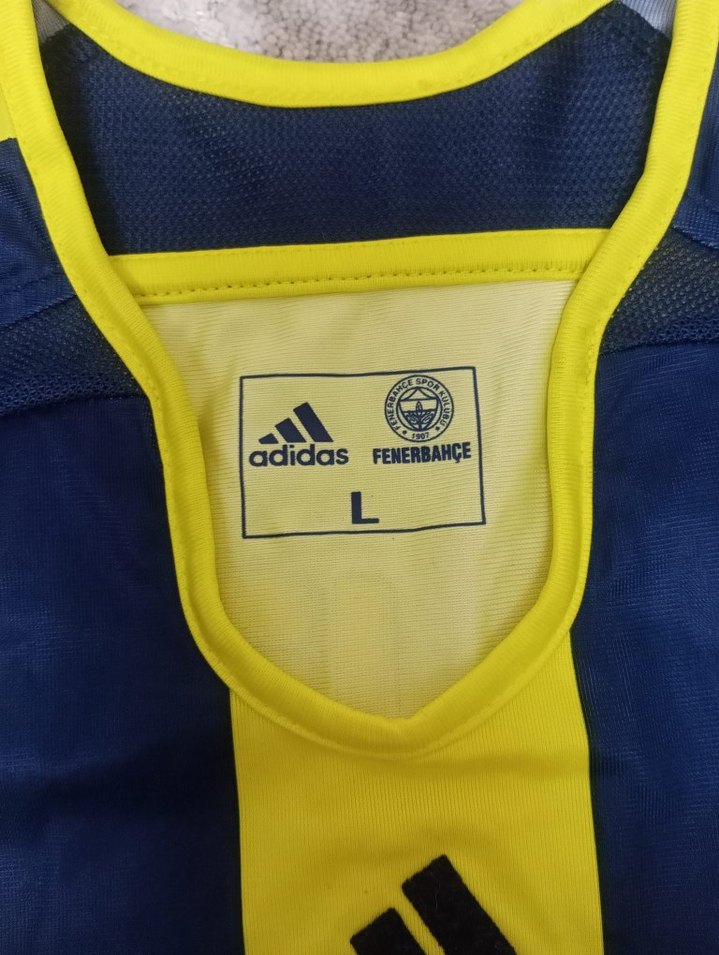 Sarı Lacivert Fenerbahçe Erkek Forma - Görsel 4