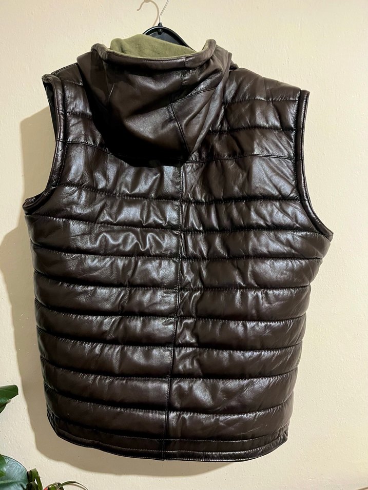 Hakiki Deri Yelek - Görsel 2