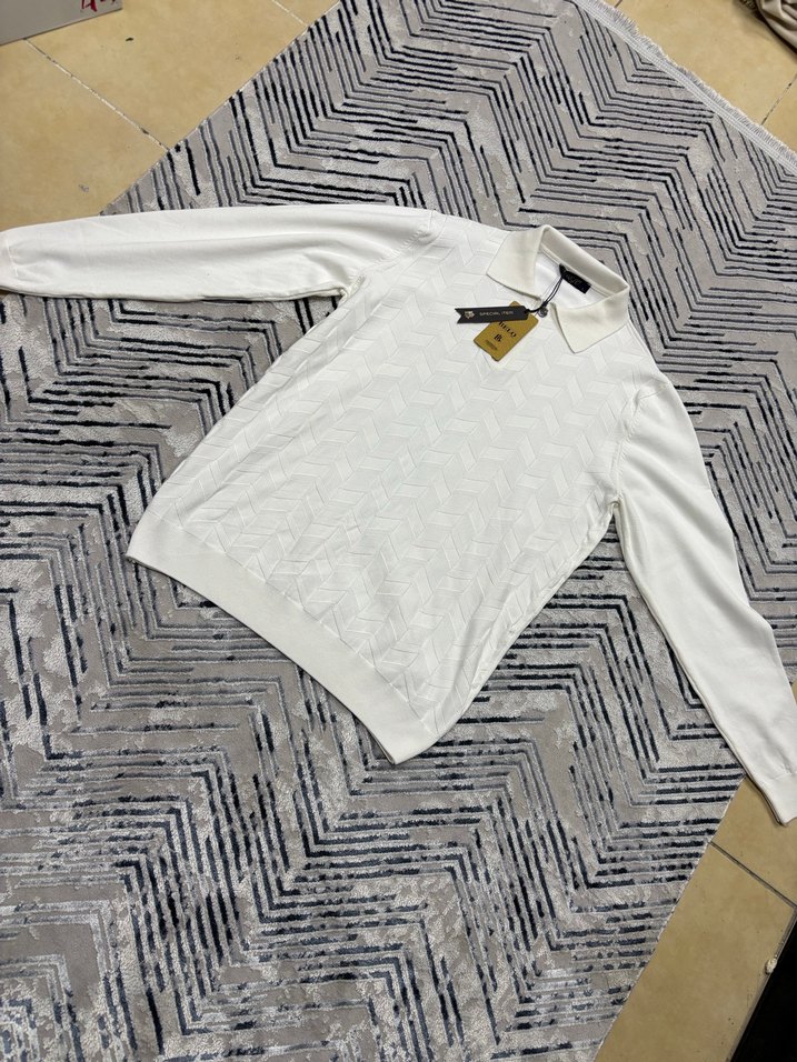 Siyah Erkek Triko Sweatshirt - Görsel 4