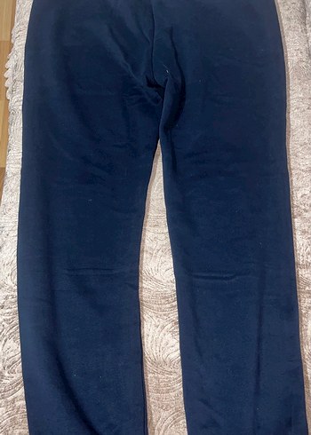 Erkek Lacivert Fermuarlı Slim Eşofman Altı - Görsel 3