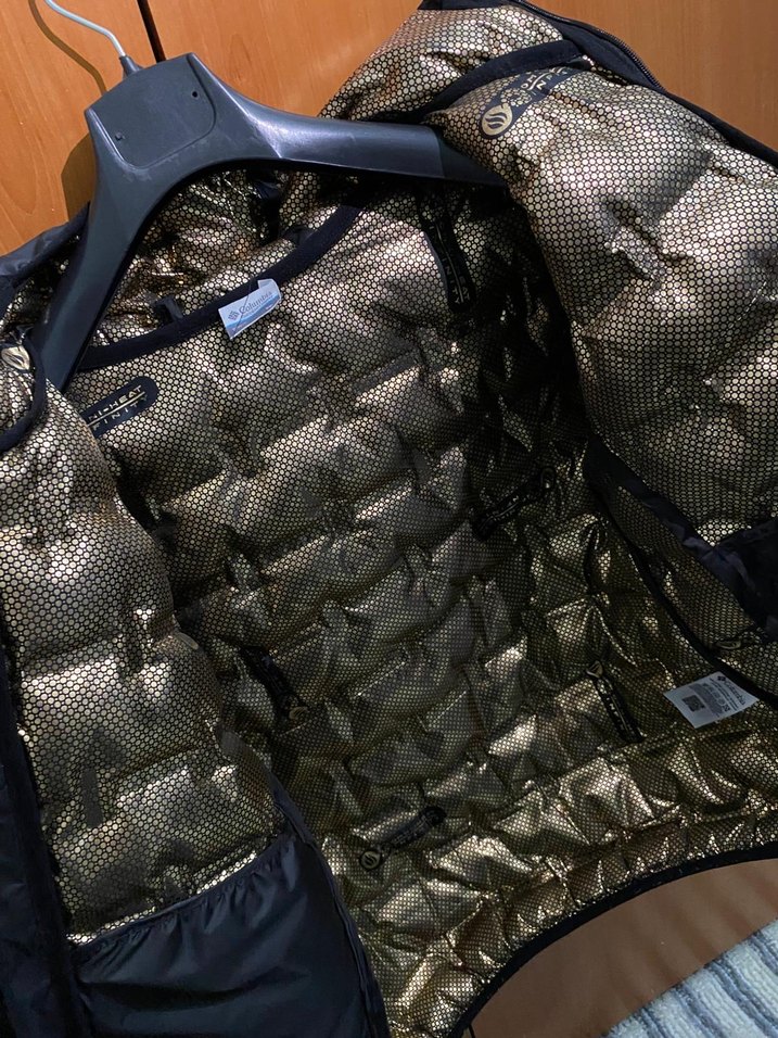 Columbia Mavi Erkek Şişme Mont - Görsel 4