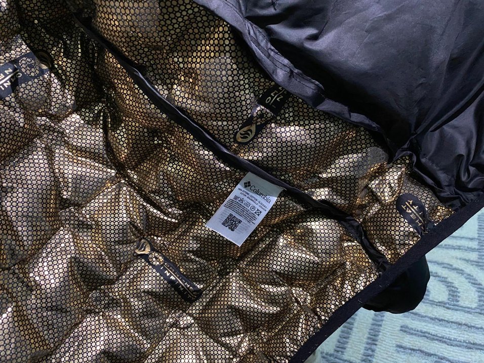 Columbia Mavi Erkek Şişme Mont - Görsel 5