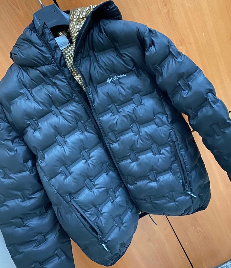 Columbia Mavi Erkek Şişme Mont - Görsel 2