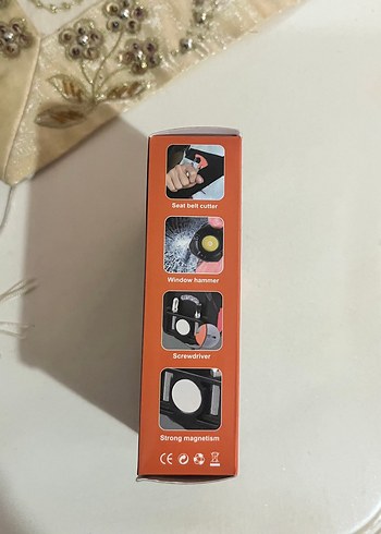 Deprem lambası LED Şarjlı Anahtarlık Işığı - Görsel 2