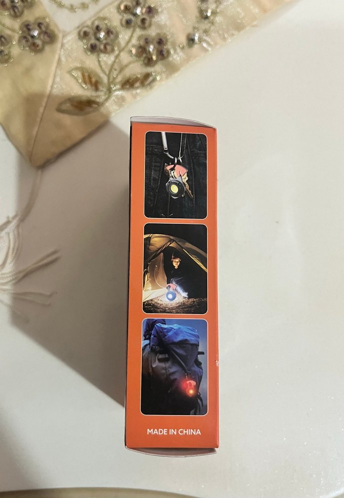 Deprem lambası LED Şarjlı Anahtarlık Işığı - Görsel 4