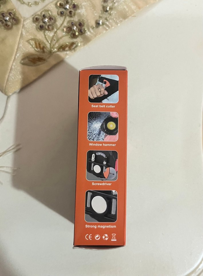 Deprem lambası LED Şarjlı Anahtarlık Işığı - Görsel 2