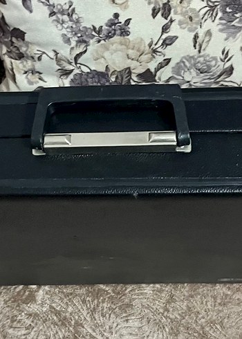 Klasik Siyah Tokalı Erkek Evrak Çantası - Görsel 3