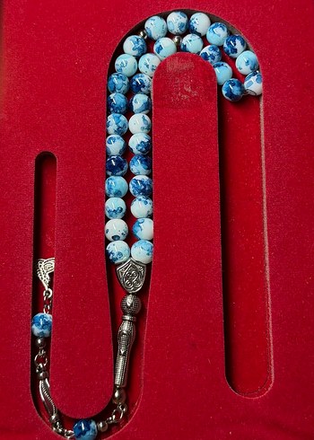 Turkuaz Bohem Erkek Tesbih - Görsel 2