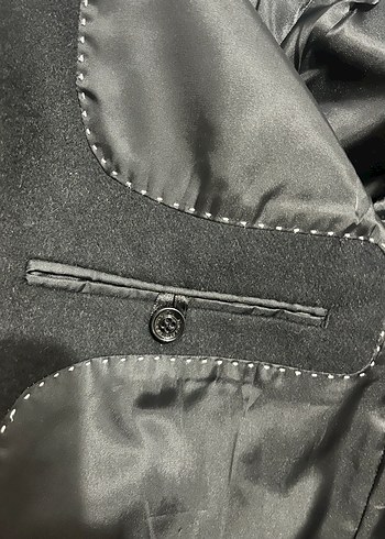 Pier cardin Erkek Siyah kaban - Görsel 5