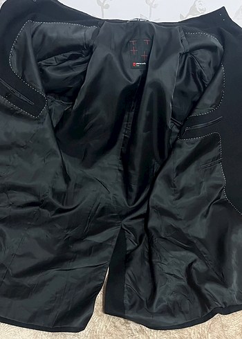 Pier cardin Erkek Siyah kaban - Görsel 3