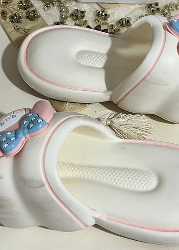 Beyaz Platform Kadın Terlik - Görsel 2