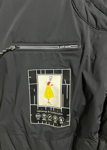 Lufian Siyah Fermuarlı Yelek Street Style - Görsel 4