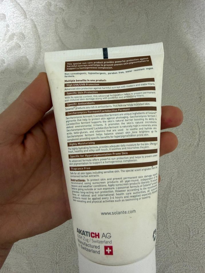 Solante Pigmenta SPF 50+ Uzun Süreli Güneş Koruyucu - Görsel 2