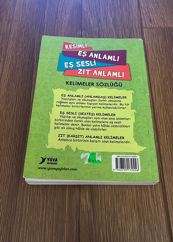 Resimli Eş Anlamlı ve Zıt Anlamlı Kelimeler Sözlüğü - Görsel 2