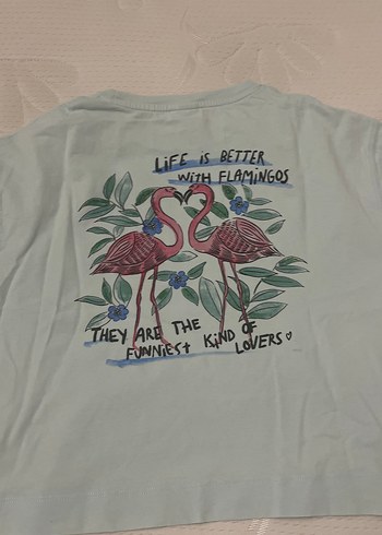 Zara kız çocuk tişört - Görsel 4