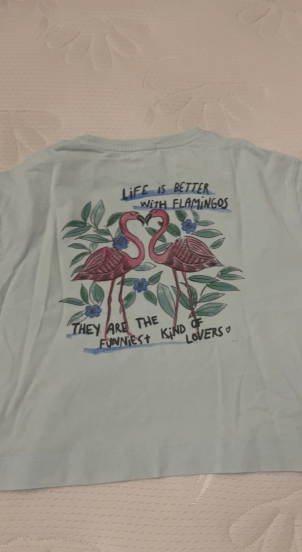 Zara kız çocuk tişört - Görsel 4