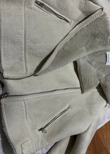 Kürklü Süet Kadın Ceket - Görsel 6