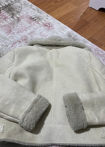 Kürklü Süet Kadın Ceket - Görsel 4