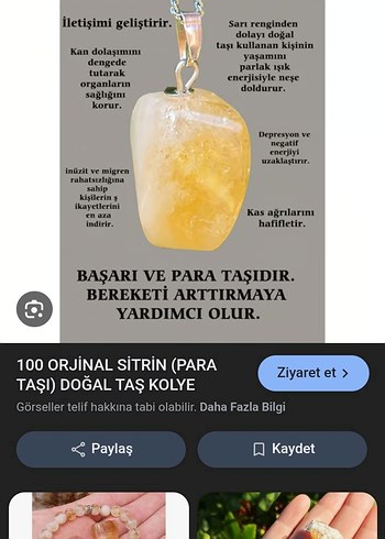 SİTRİN (PARA) TAŞI - Görsel 2