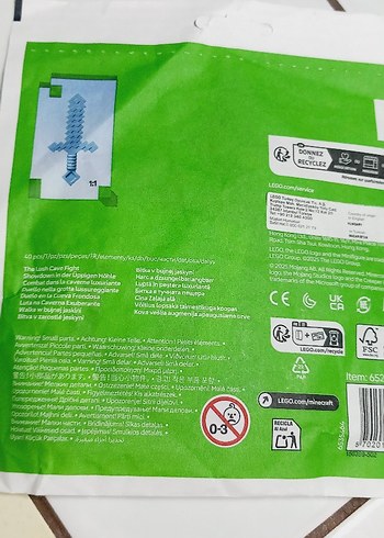 Minecraft Lego 40 Parça Set - Görsel 5