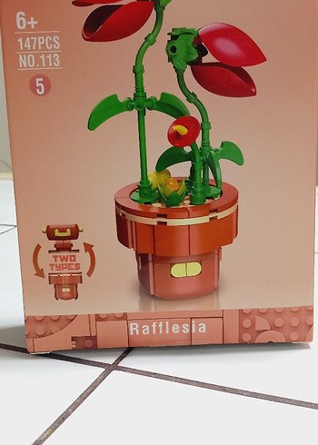 Lego Rafflesia bitkisi 147 Parça   kutusundadır - Görsel 5
