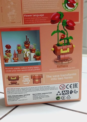 Lego Rafflesia bitkisi 147 Parça   kutusundadır - Görsel 3