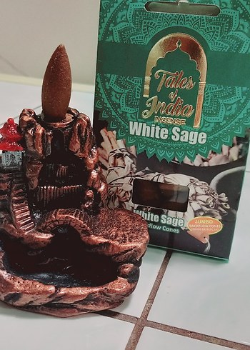 Tütsülük geri akışlı tütsülük sıfır üründür tütsü kutusu hediye - Görsel 4