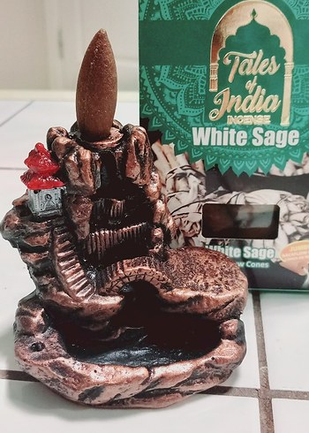 Tütsülük geri akışlı tütsülük sıfır üründür tütsü kutusu hediye - Görsel 6